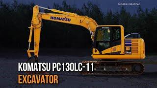A Closer Look at Komatsu’s Long-Undercarriage PC130LC-11 Excavator