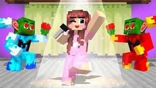 Monster School  Zombie x Squid Game WHO IS REAL SINGER? - Minecraft Animation