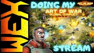 X3Ms Art of War 3 Global Conflict - Live Stream