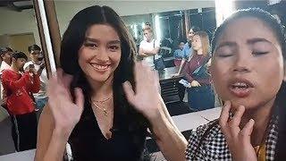 My reaction noong nakita ko sina maam MARIEL RODRIGUEZ and LIZA SOBERANO   Lie Reposposa