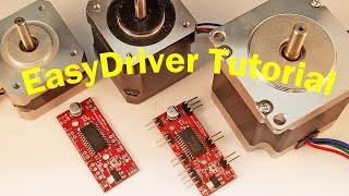 EasyDriver A3967 Stepper Motor Driver Tutorial with Arduino Code