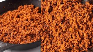 Vegan Ground Beef  High-Protein Recipe