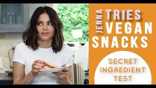 VEGAN SNACK TASTE TEST *Secret Ingredient*  Jenna Dewan