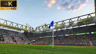 PES 2021 NEW Euro 2024 Ultra Realism Graphics Mod  Germany vs Denmark  PES 2024   4K