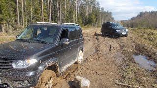 UAZ Patriot.  Ищем предел проходимости стокового патриота