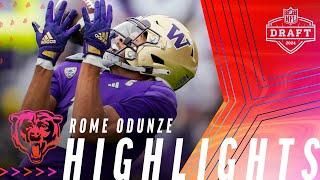 Rome Odunze Highlights  Chicago Bears