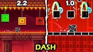 Dash 2.2 VS 1.0