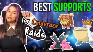 Best 3 SUPPORTS for Cinderace Raids - 7 Star Event Tera Raid Guide Pokémon Scarlet & Violet