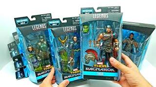 THOR RAGNAROK Complete Set Marvel Legends Hulk Build a figure