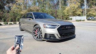 2021 Audi S8 4.0T Start Up Exhaust Test Drive and Review