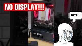 FIX No Display keyboard and mouse not working but system fans are spinning.