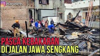 ISAK TANGIS KORBAN KEBAKARAN  DI JALAN JAWA SENGKANG