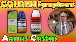 Golden Symptoms of AGNUS CASTUS -- Dr P S Tiwari
