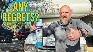 Silicone Coating on an RV Roof?  2 Years With Henry’s Tropicool  Best RV roof coating