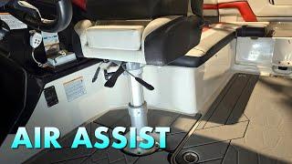 Air Assisted Seat Riser for Yamaha JetBoats  Easy DIY Install