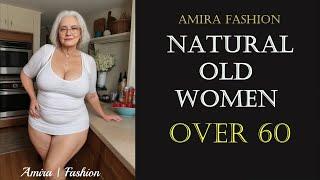 Natural Older Women Over 60 - Stunning Dresses