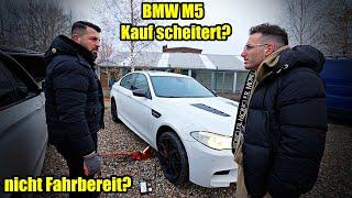 BMW M5 Besichtigung mit böser Überraschung Felge krumm Motor Notlauf