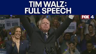 Tim Walz Philadelphia Rally FULL SPEECH