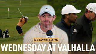 Rory McIlroy’s striking PGA appearance Chasing Tiger Woods  Seen & Heard at Valhalla