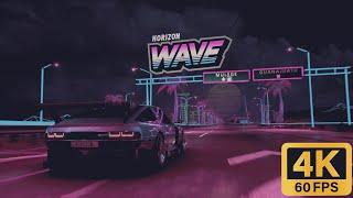 Forza Horizon 5 Retro Wave Startup screen No layers + 4K 60FPS