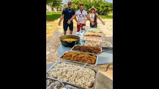 Complaciendo los antojos de estos comelones de SAN PEDRO DE MACORIS un banquete sabrosisimo 