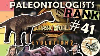 IT HAS HOW MANY TEETH??  Paleontologists rank NIGERSAURUS in JW Evolution 2