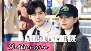 Chedkhaniyaan Korean mix Cute love story While you were sleepingBaandish Bandits