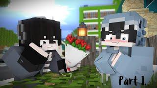 Minecraft Animation Boy love  I accidentally liked my friend   Part 1  {Music Video }