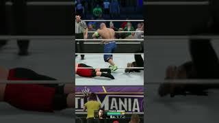 WWE 2K15 John vs Roman Reigns vs Brock Lesner#shorts #wwe