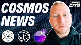 Cosmos Crypto News Celestia Osmosis and Cosmos Hub ATOM Price Potential