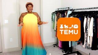 TEMU ATE DOWN WITH THIS HAUL I FEAR   PLUS SIZE & CURVY TRY ON HAUL  SIZE 4X  MISSJEMIMA