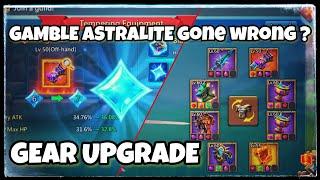 F2P RALLY TRAP GEAR UPGRADE  LETS GAMBLE SOME ASTRALITE  - LORDS MOBILE