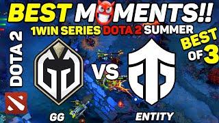 GG vs ENTITY - SEMI FINAL - HIGHLIGHTS - 1win Series Dota 2 Summer  Dota 2