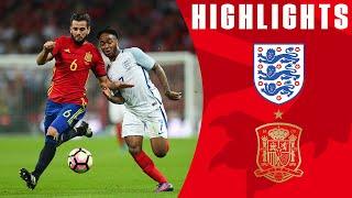 Two Dramatic Late Goals Earn Spain a Draw at Wembley  England 2-2 Spain 2016 Friendly  England