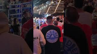 RESHAT MATI WALKS OUT AT MADISON SQUARE GARDEN TO FACE DAKOTA LINGER