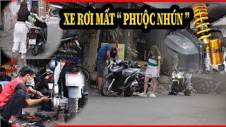 Troll Xe SH Bị Mất Một Bên  PHUỘC NHÚN  - Thợ Sửa Xe Khóc Thét.