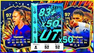 50x GUARANTEED LALIGA TOTS PACKS & 500k 83+ x50 LALIGA PACKS