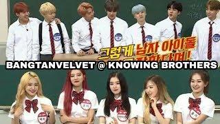BTS AND RED VELVET AT KNOWING BROS TEASER FANMADE