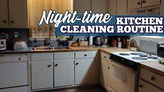 CLEAN KITCHEN AT NIGHT  How to have a better morning