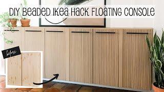 DIY IKEA Hack  Modern Floating Console