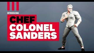 Chef Colonel Sanders can be found in Street Fighter 6 with an official Recipe Code