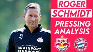 Roger Schmidt - Pressing Analysis Red Bull Salzburg