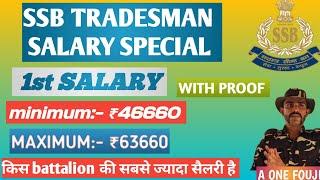 SSB TRADESMAN 1st MONTH salary 60000+ कहा है  #ssbtradesmanphysical  #salary #ssb #share