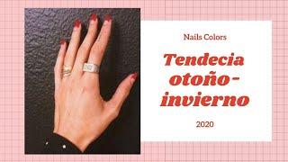 Tendencia Uñas Otoño Invierno 2020  Winter Fall Trendy Nails