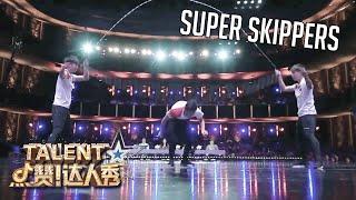 Dont Skip This HARDEST Jump-Rope Tricks  Chinas Got Talent 中国达人秀