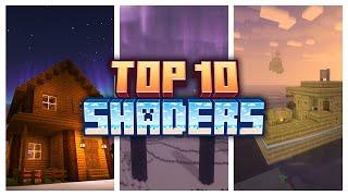 The Top 10 BEST SHADERS for Minecraft