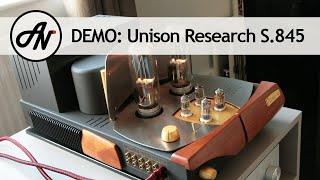 Unison Research Simply 845 and Yamaha NS1000M Speakers