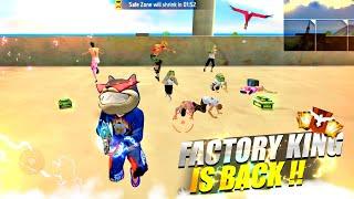 FREEFIRE  Garena Free Fire Factory Fist Fight 11 Kills But  Factory King  PK GAMERS #freefire