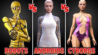 What Is The Difference Between Robots Androids and Cyborgs