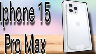 Unboxing The New white Titanium iPhone 15 pro max